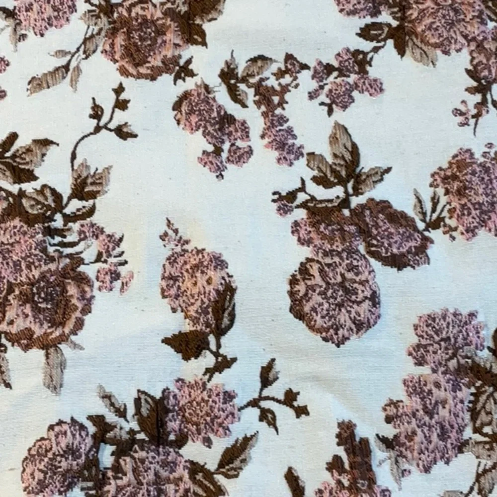 Anthropologie En Saison My World Blush Pink Floral Print Jacquard Mini D… - Picture 7 of 10
